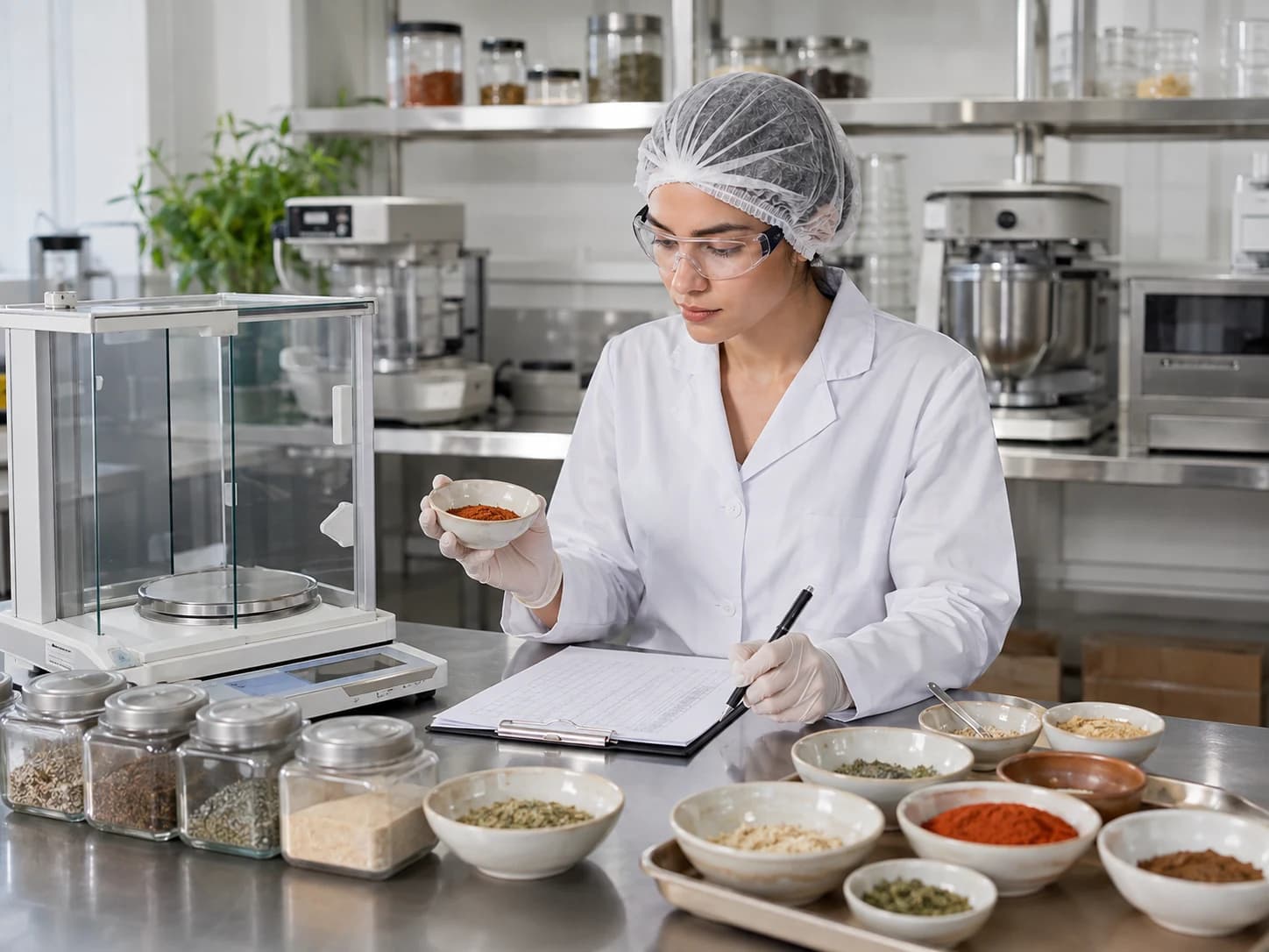 Ingredient samples and laboratory document review