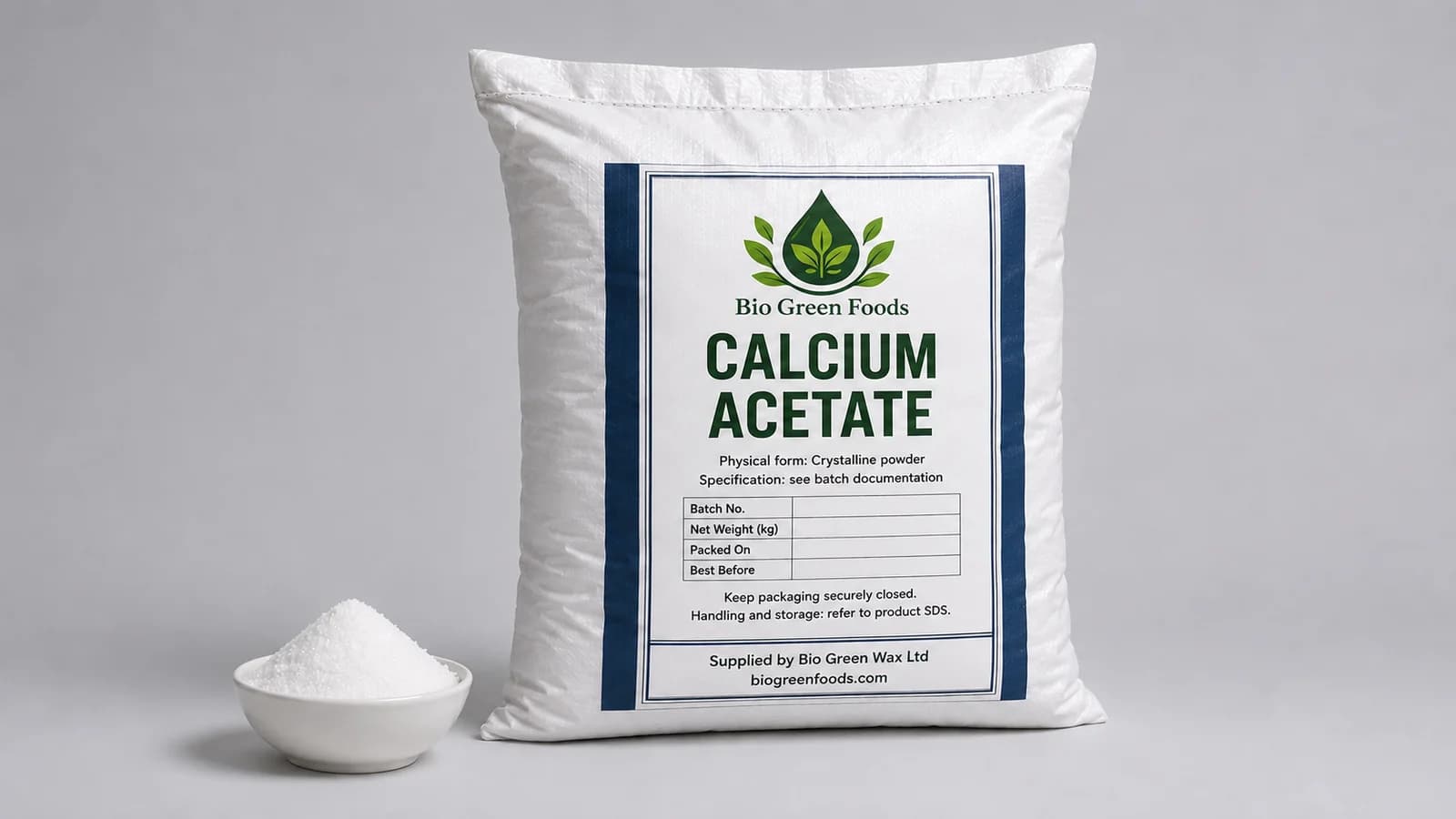 Calcium Acetate – Acidulants & Food Salts product