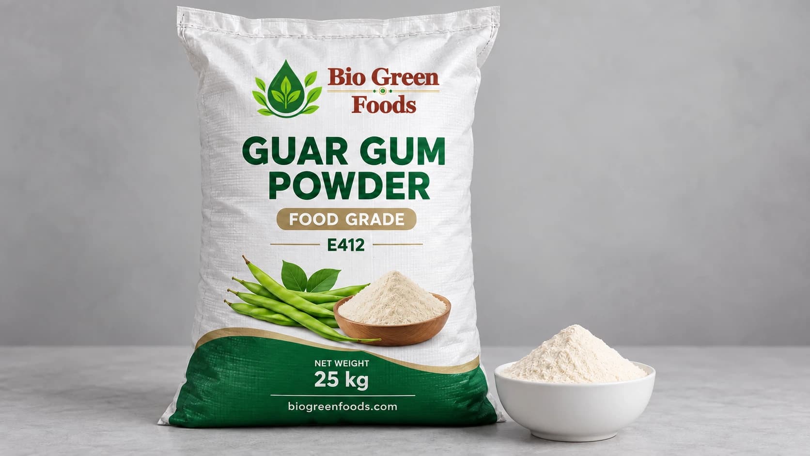 Guar Gum Food Grade – Hydrocolloids & Proteins product from Bio Green Foods
