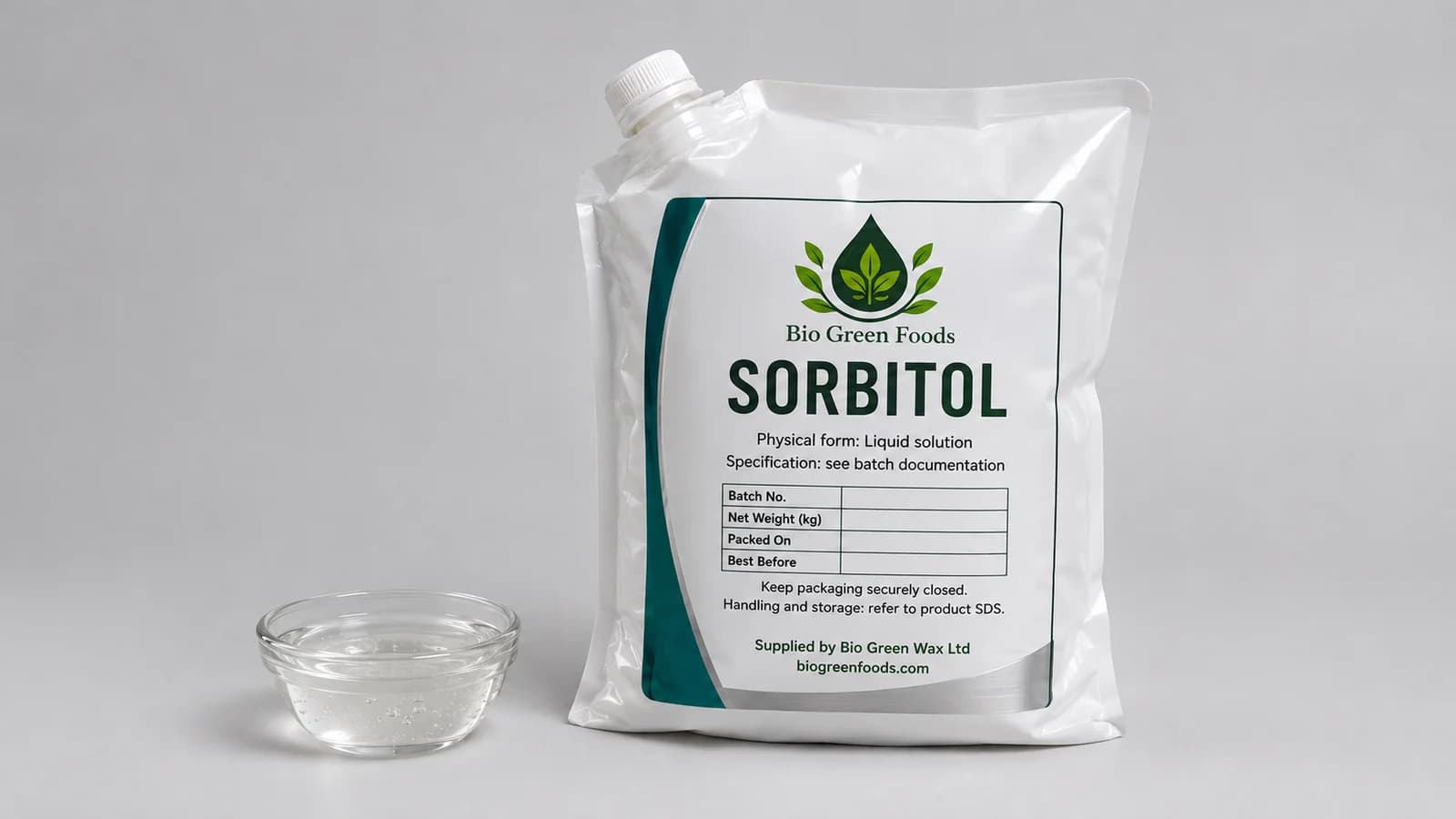 Sorbitol – Sweeteners & Starch Derivatives product from Bio Green Foods