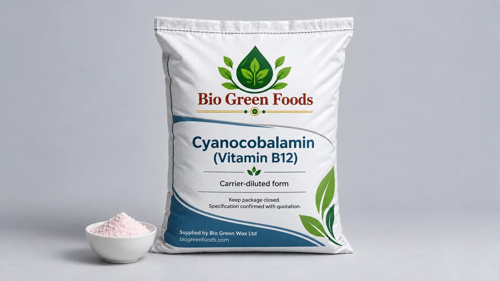 Cyanocobalamine (vitamine B12) – Vitamins & Amino Acids product from Bio Green Foods