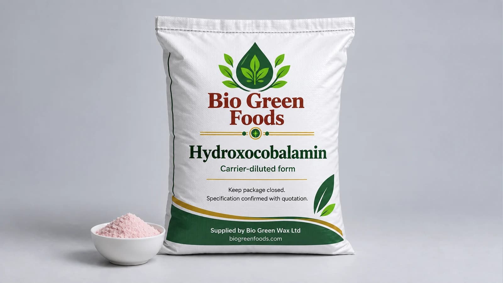 Hydroxocobalamine – Vitamins & Amino Acids product from Bio Green Foods