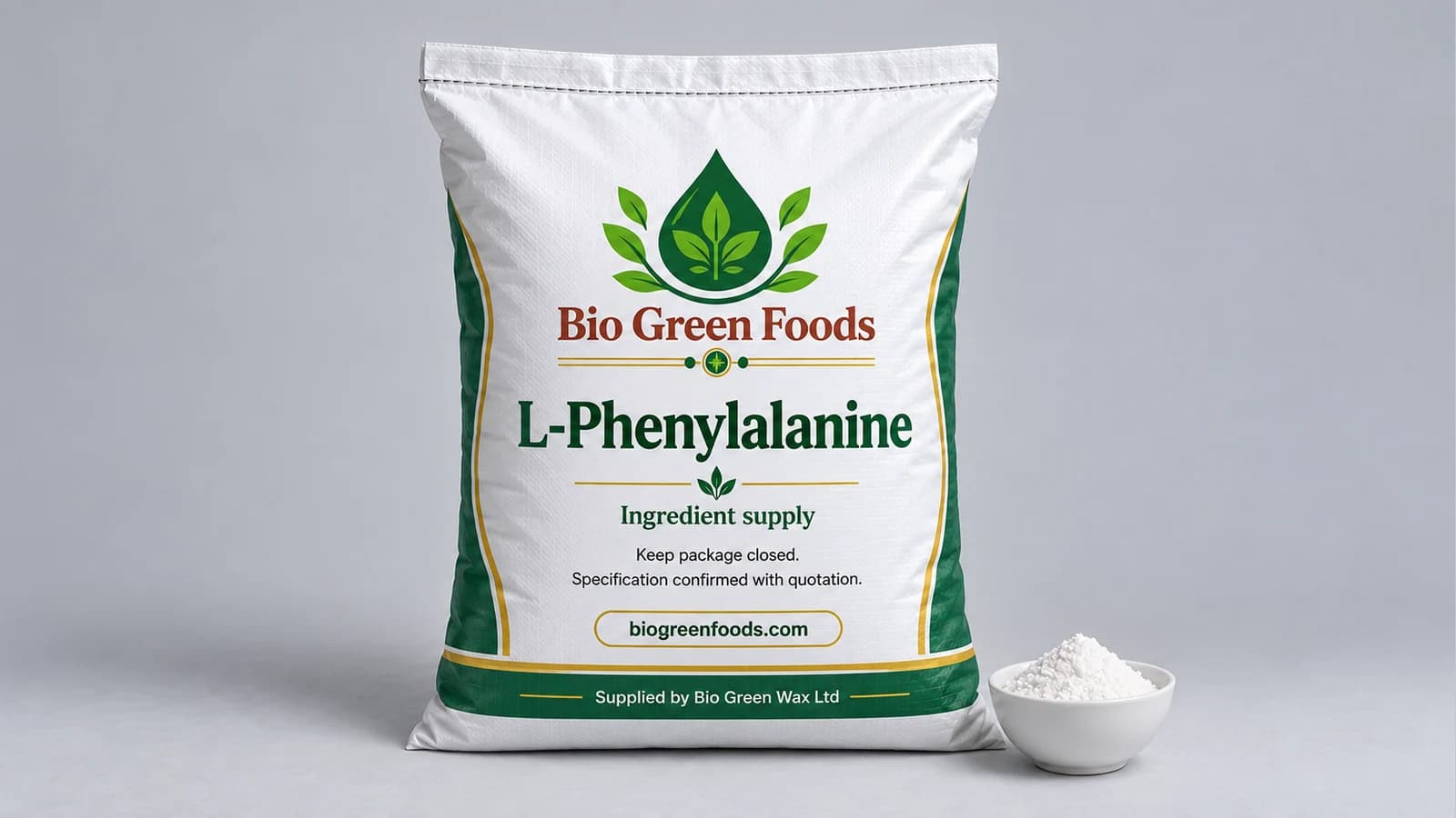 L-Phénylalanine – Vitamins & Amino Acids product from Bio Green Foods