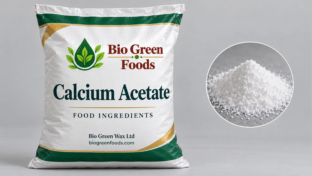 Calcium Acetate – Acidulants & Food Salts product from Bio Green Foods