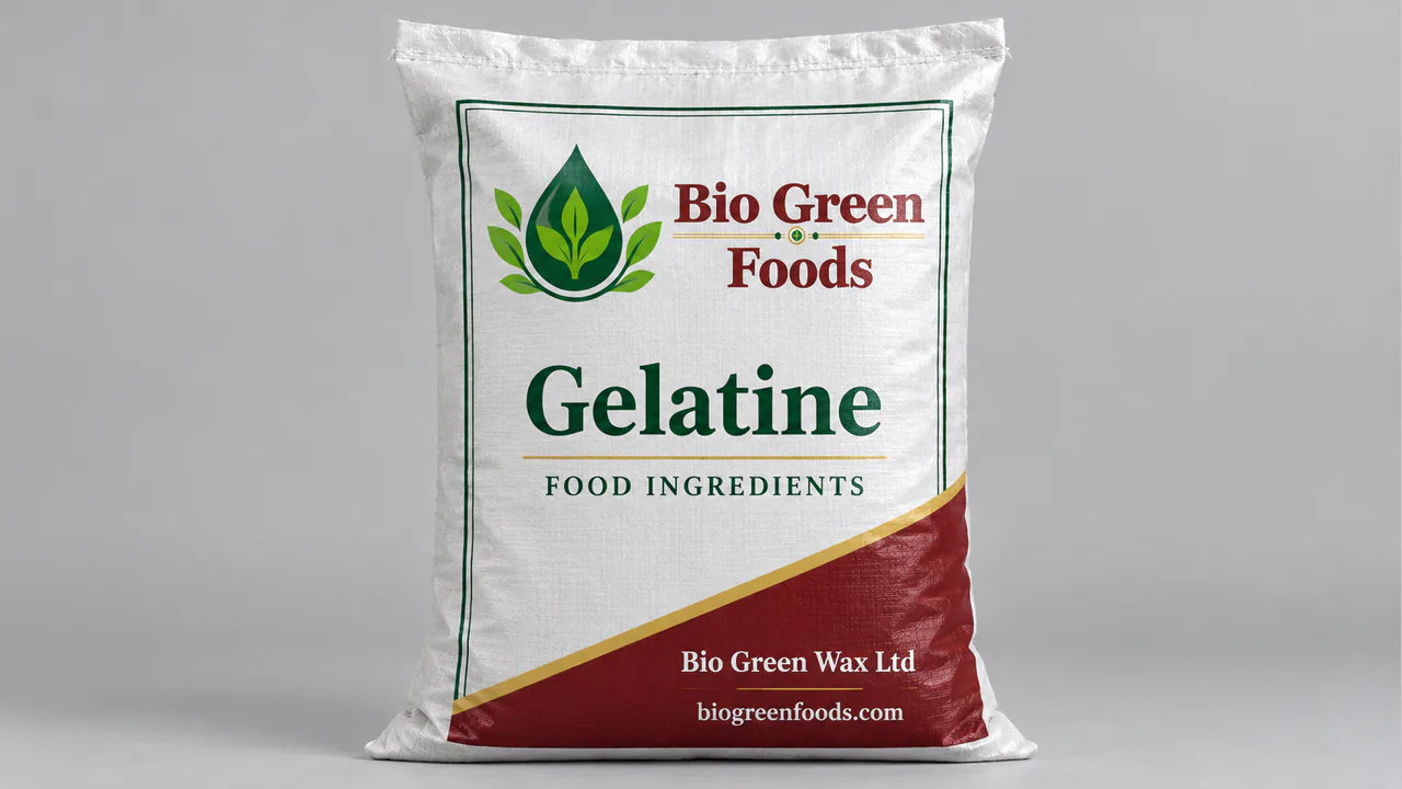 Gelatine – Hydrocolloids & Proteins product from Bio Green Foods
