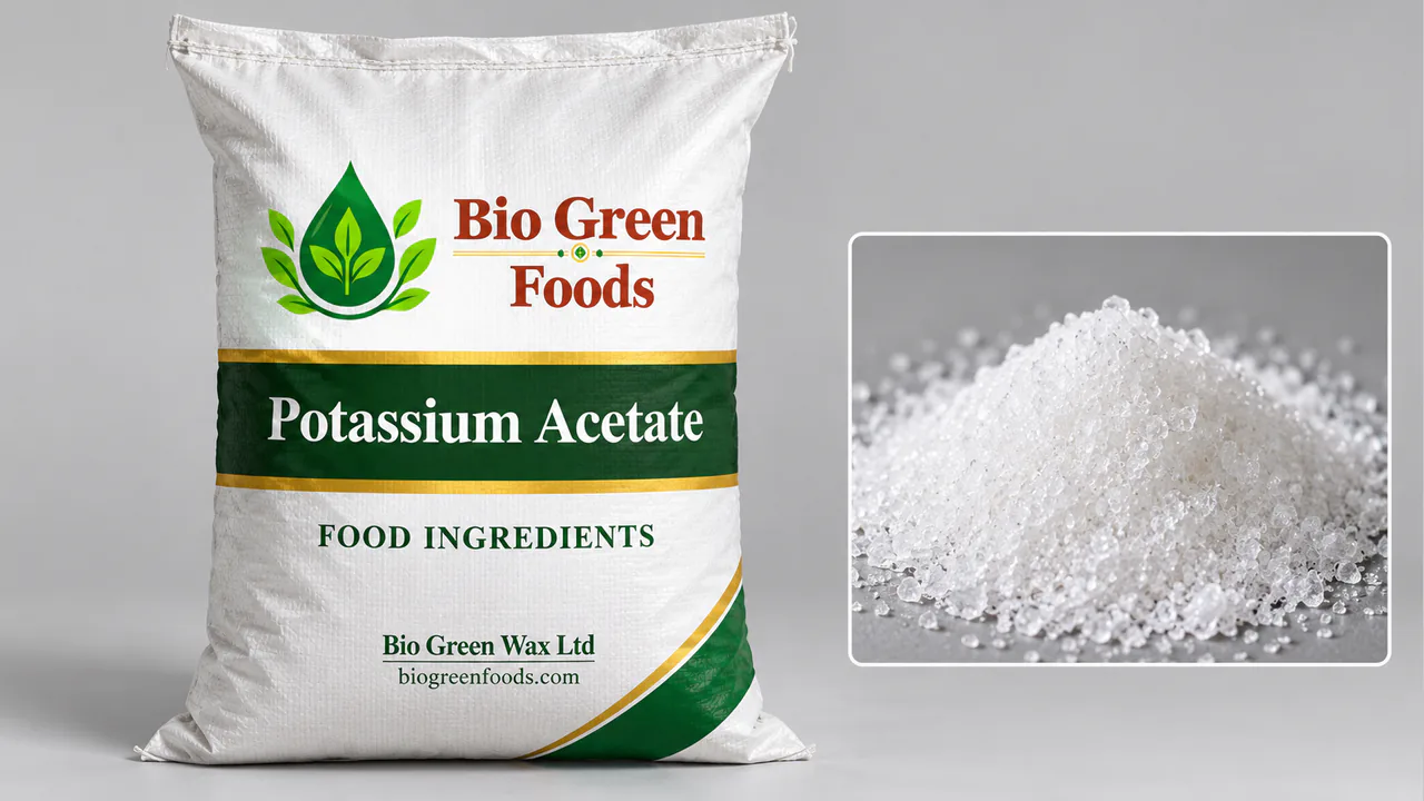 Potassium Acetate — feedstock option for Meat & Seafood Processing