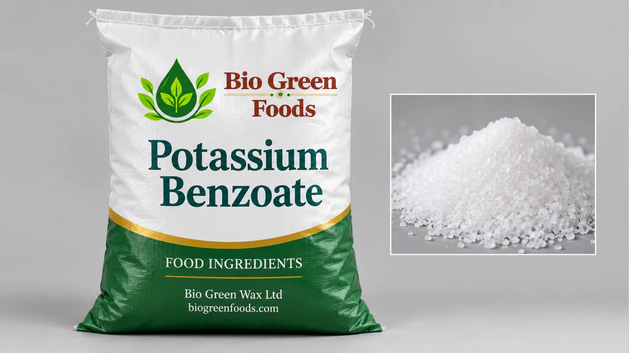 Potassium Benzoate — feedstock option for Beverages