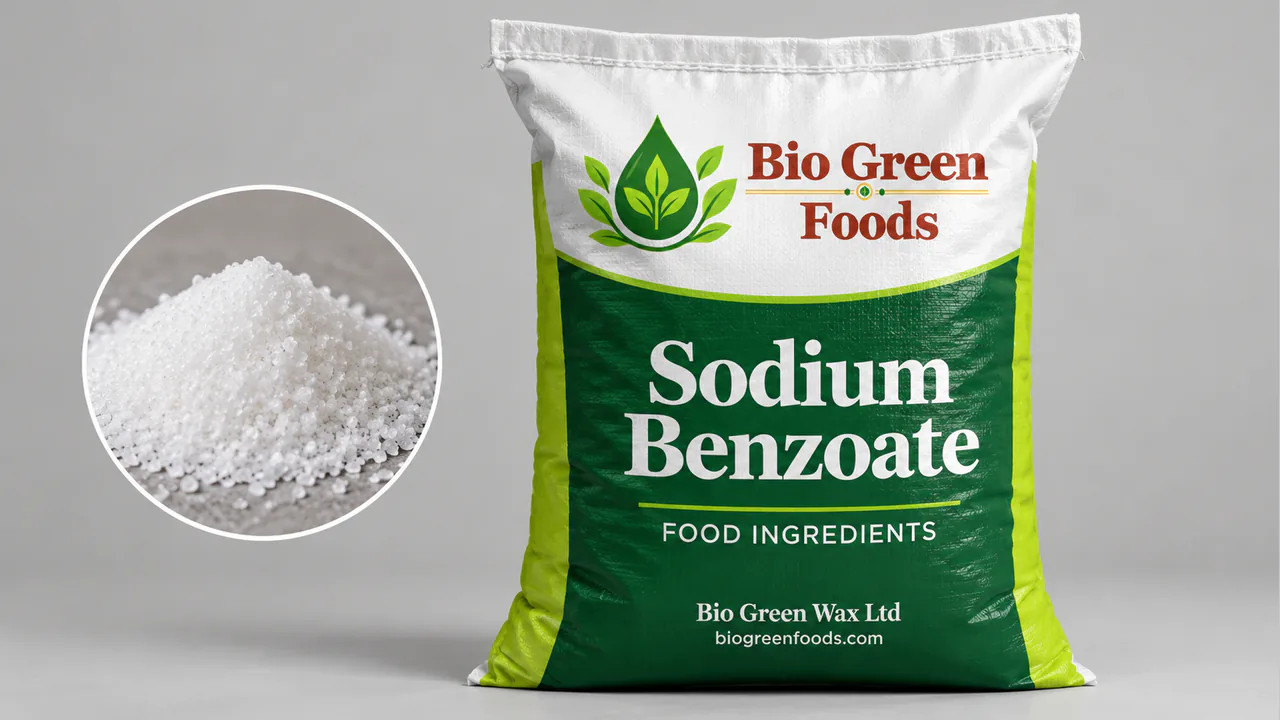 Sodium Benzoate — feedstock option for Beverages