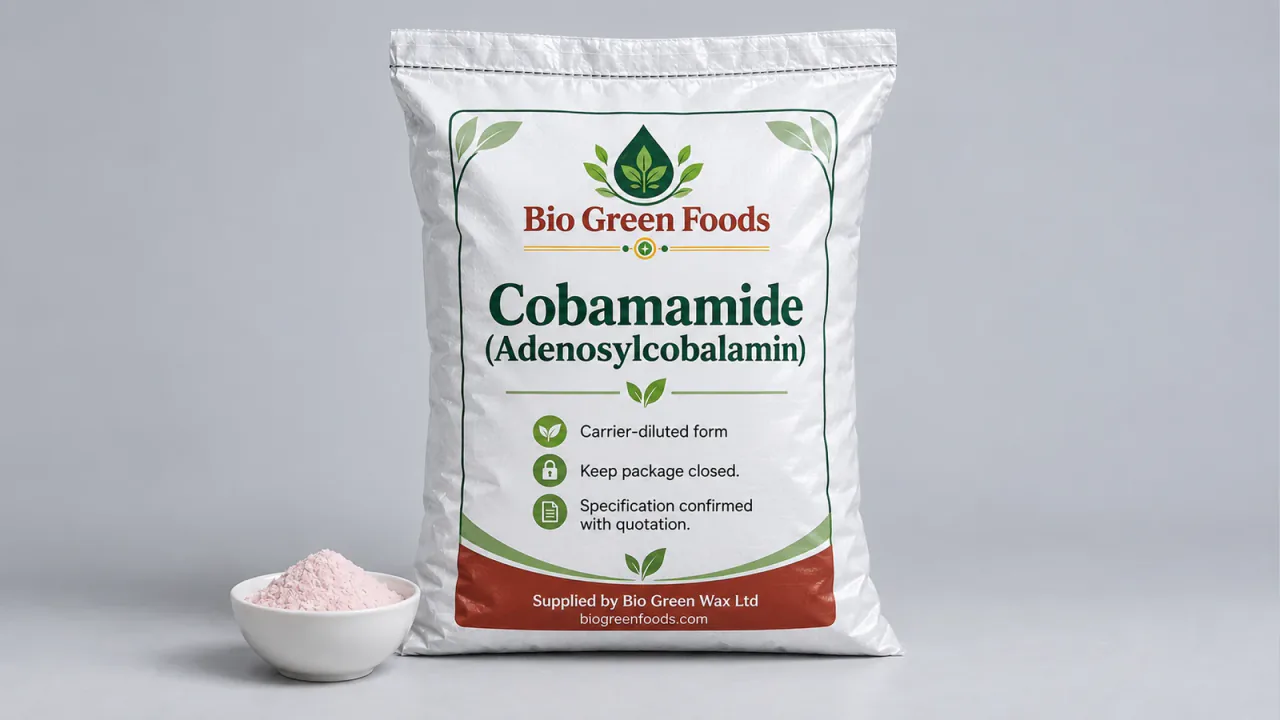 Cobamamide (Adenosylcobalamin) — feedstock option for Nutrition & Supplements