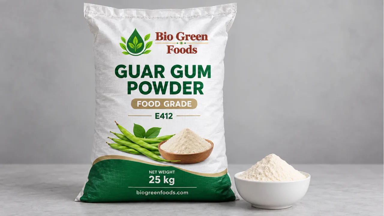 Guar Gum Food Grade — feedstock option for Bakery