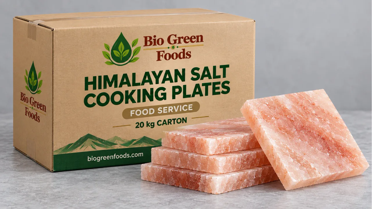 Himalayan Salt Cooking Plates — feedstock option for Meat & Seafood Processing