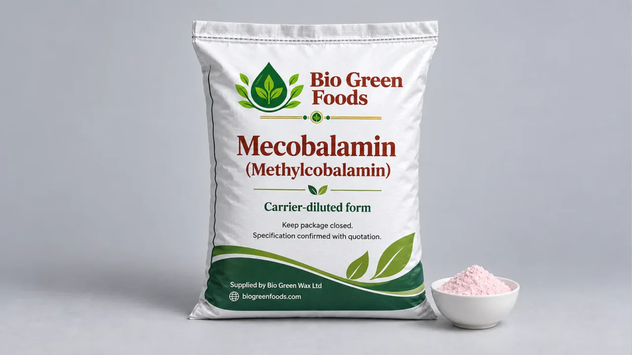 Mecobalamin (Methylcobalamin) — feedstock option for Nutrition & Supplements