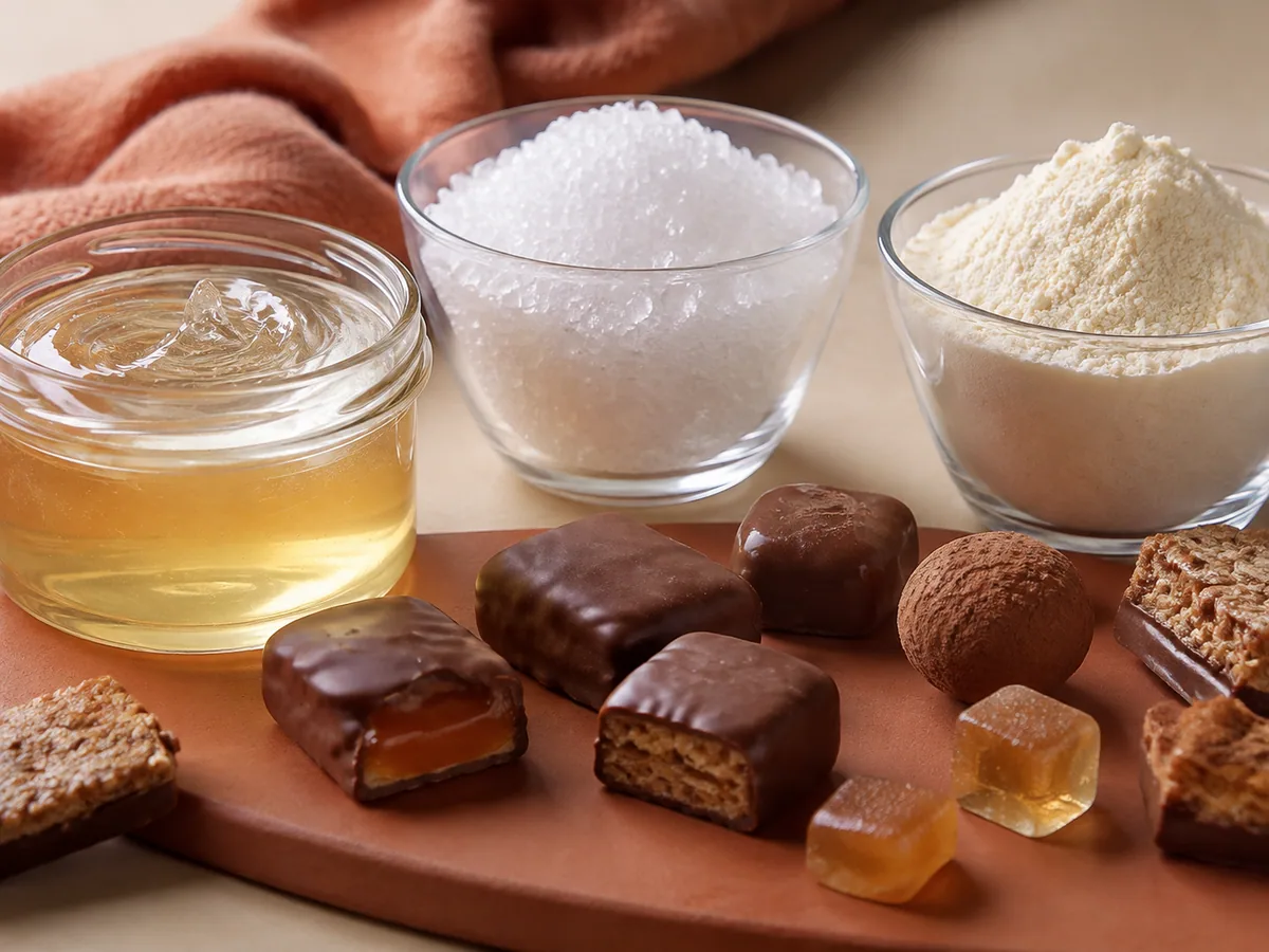 Confectionery — industrial solutions from Bio Green Foods
